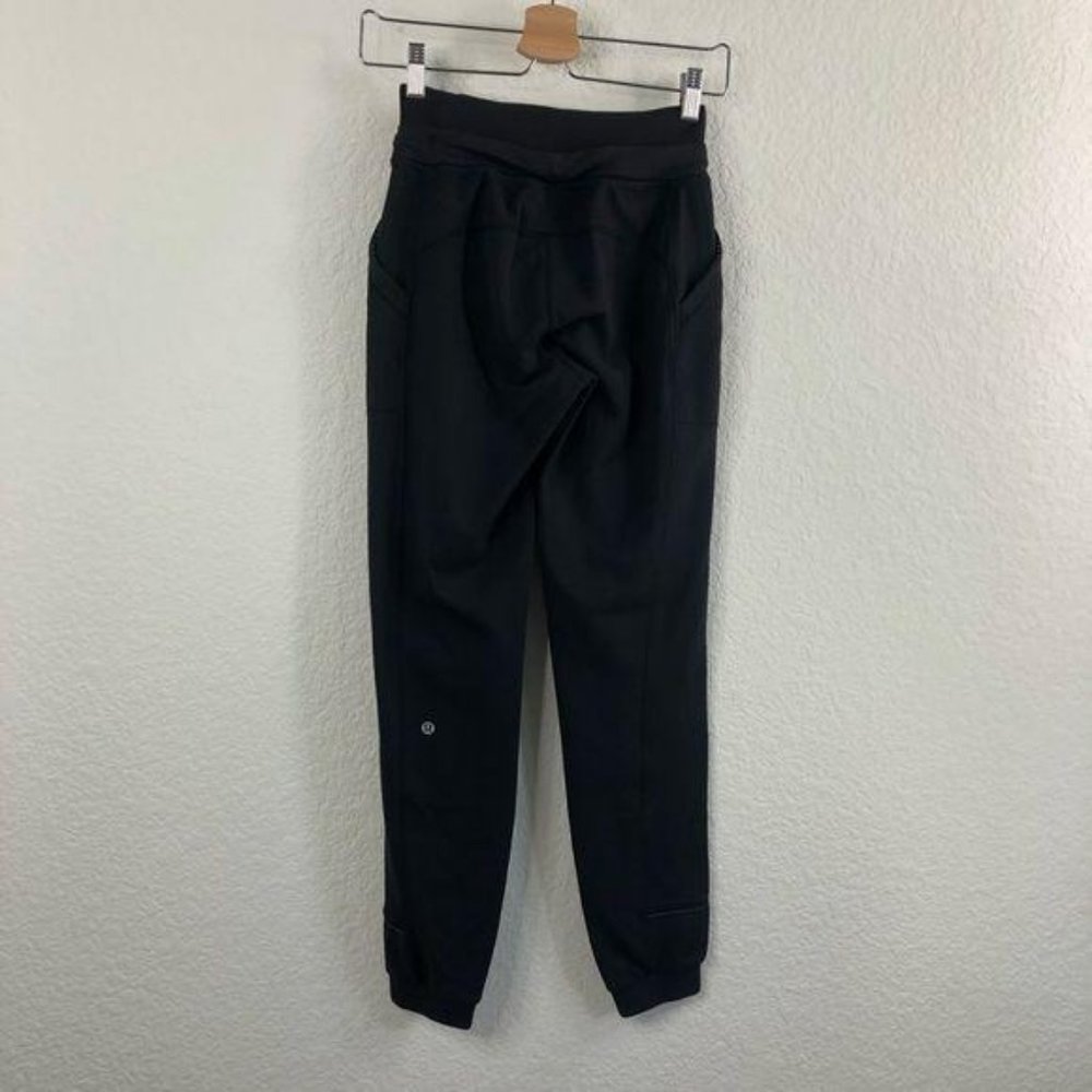 Lululemon Base Runner Pant III Wee Stripe Black He - Picture 8 of 13